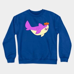 Pumpkin Shark Crewneck Sweatshirt